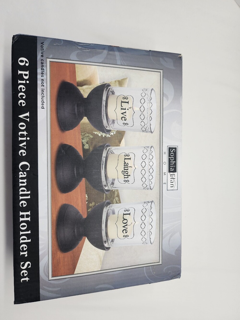 Sophia Elan Home 6-Piece Votive Candle Holders Gift Set